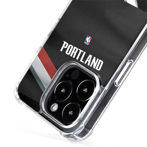 NBA Portland Trail Blazers Jersey iPhone 15 Pro MagSafe Case